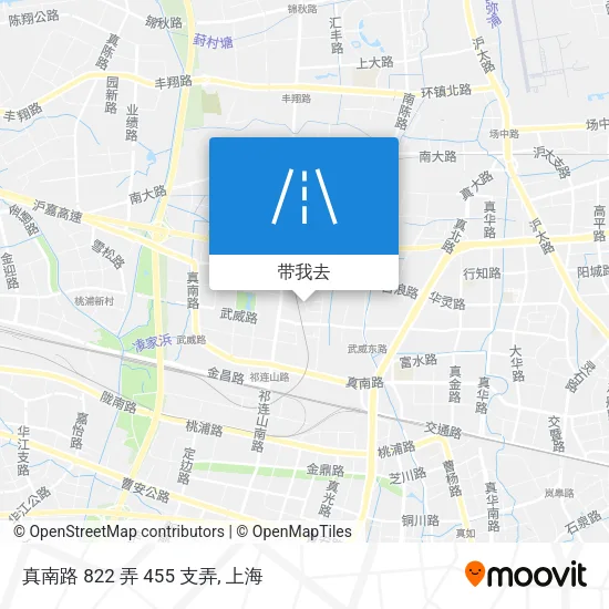 真南路 822 弄 455 支弄地图