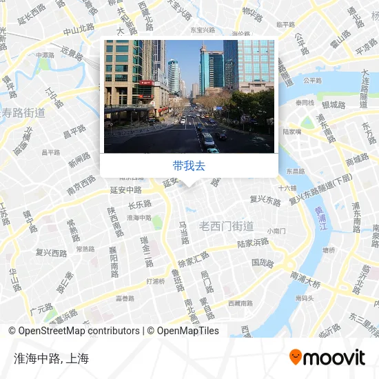 淮海中路地图