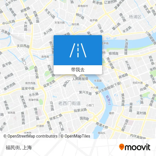 福民街地图