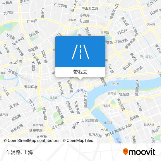 乍浦路地图