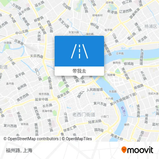 福州路地图