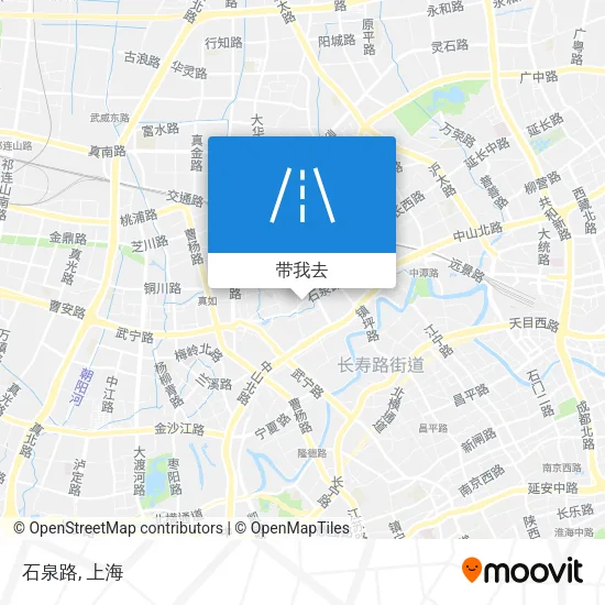 石泉路地图