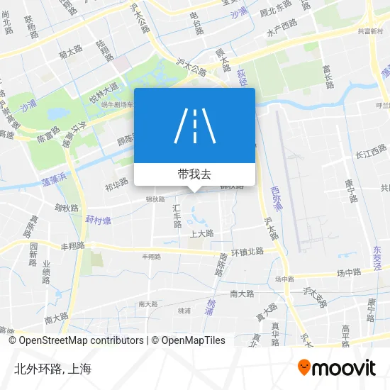 北外环路地图