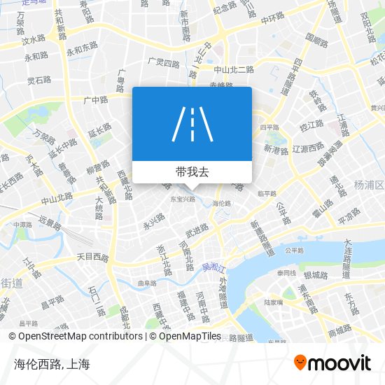 海伦西路地图