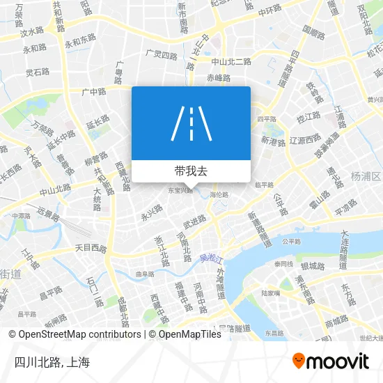 四川北路地图