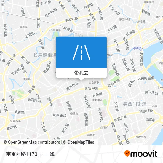 南京西路1173弄地图