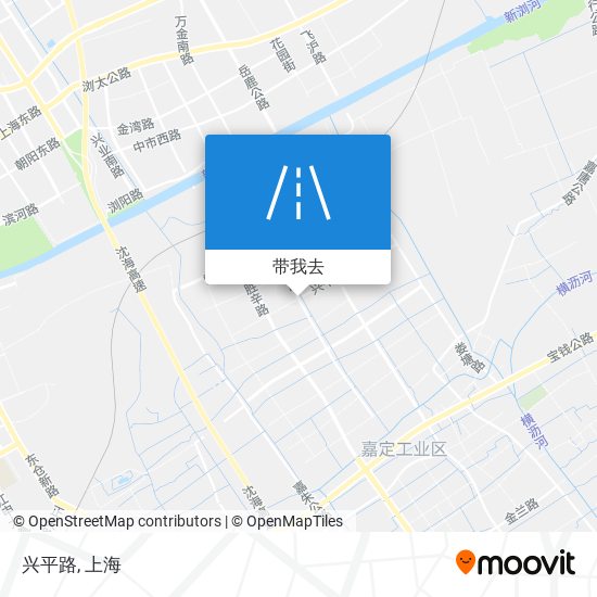 兴平路地图