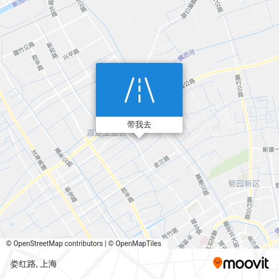 娄红路地图