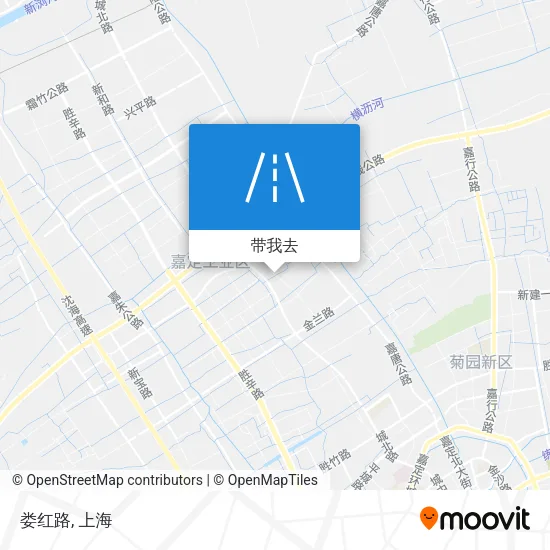 娄红路地图