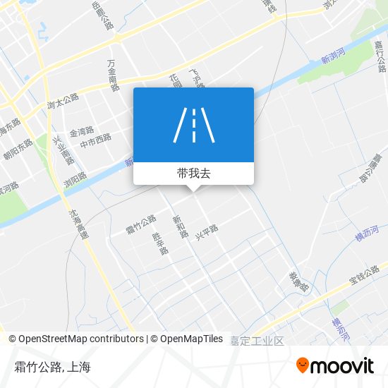 霜竹公路地图