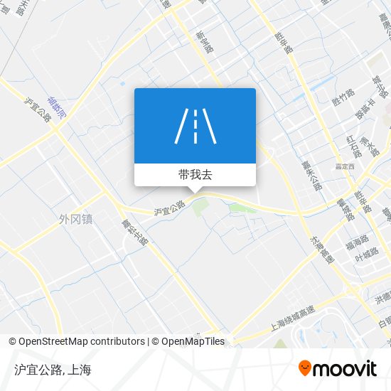 沪宜公路地图