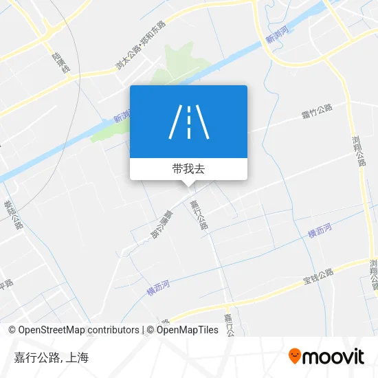 嘉行公路地图
