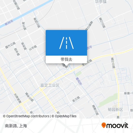 南新路地图