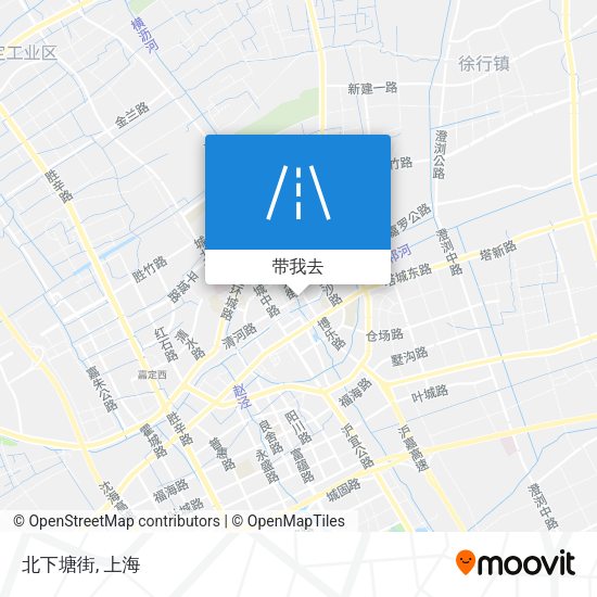 北下塘街地图
