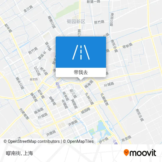 疁南街地图