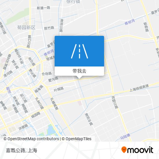 嘉戬公路地图