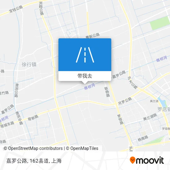 嘉罗公路, 162县道地图