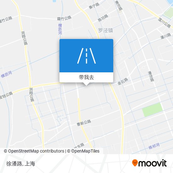 徐潘路地图