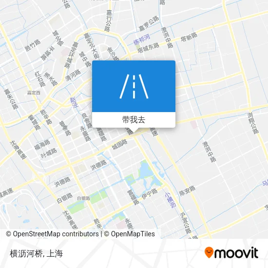 横沥河桥地图