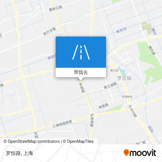 罗恒路地图