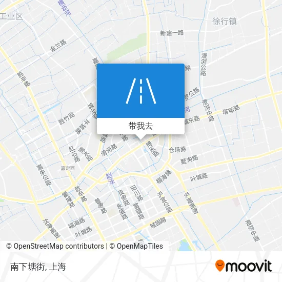 南下塘街地图