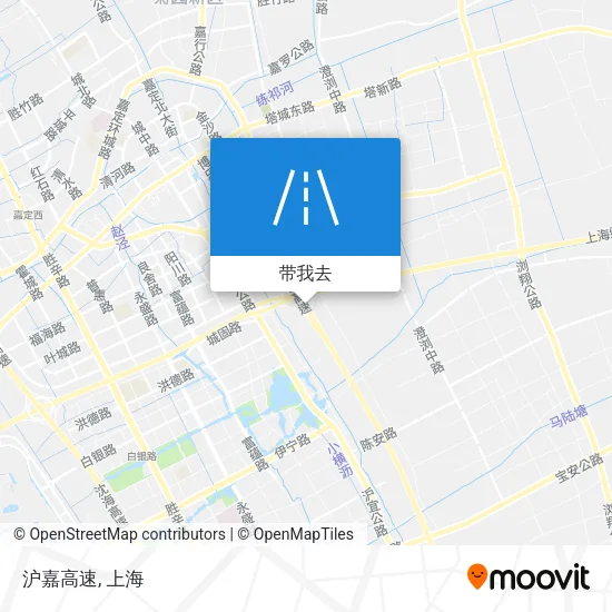 沪嘉高速地图