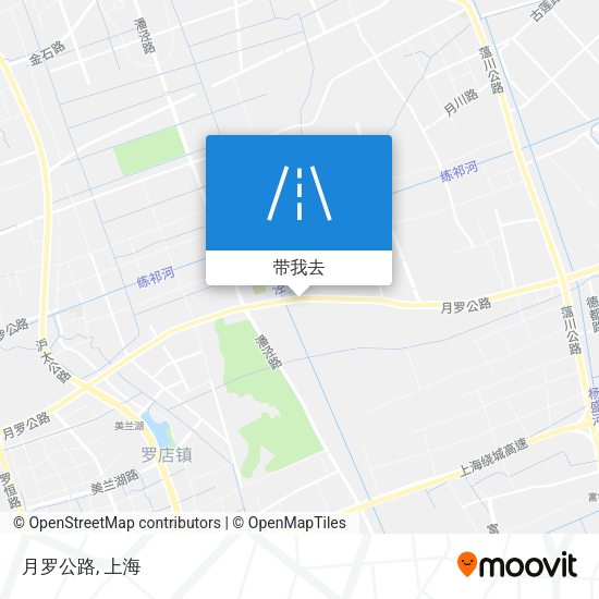 月罗公路地图