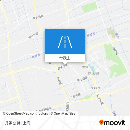 月罗公路地图