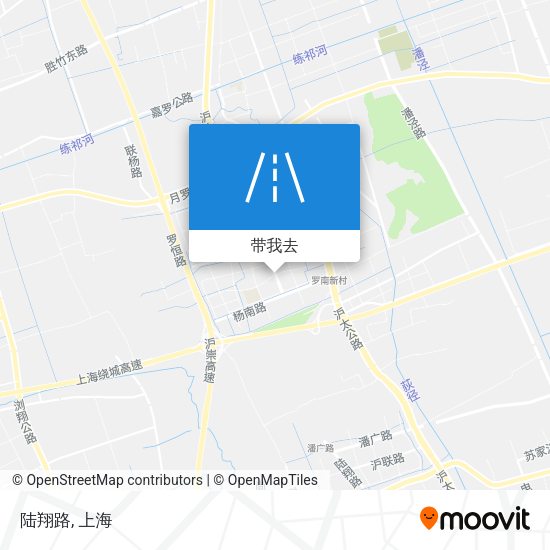 陆翔路地图