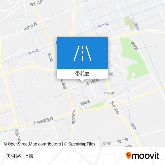 美健路地图