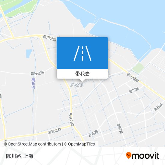 陈川路地图