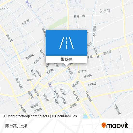 博乐路地图