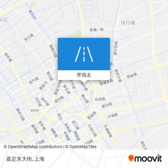 嘉定东大街地图