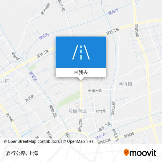 嘉行公路地图