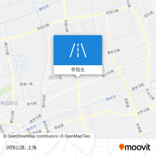 浏翔公路地图