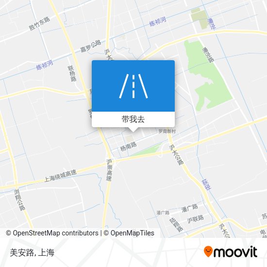 美安路地图