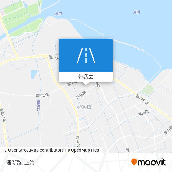 潘新路地图