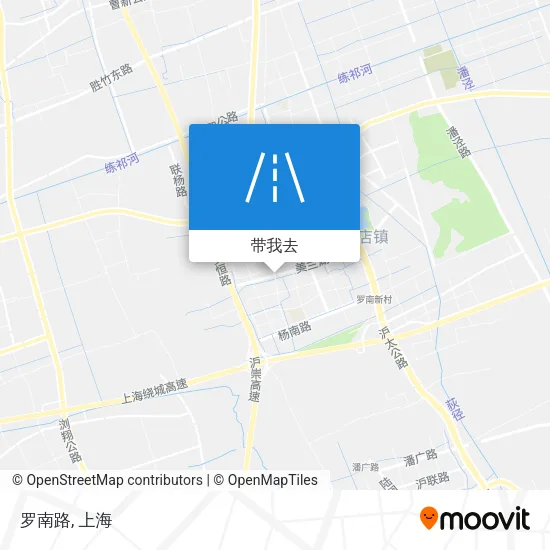 罗南路地图