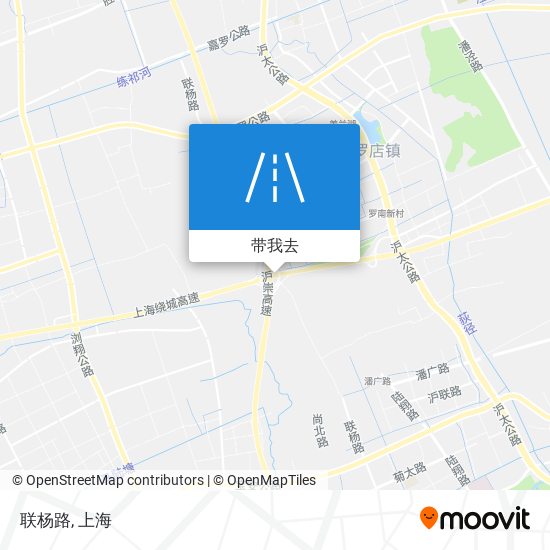 联杨路地图