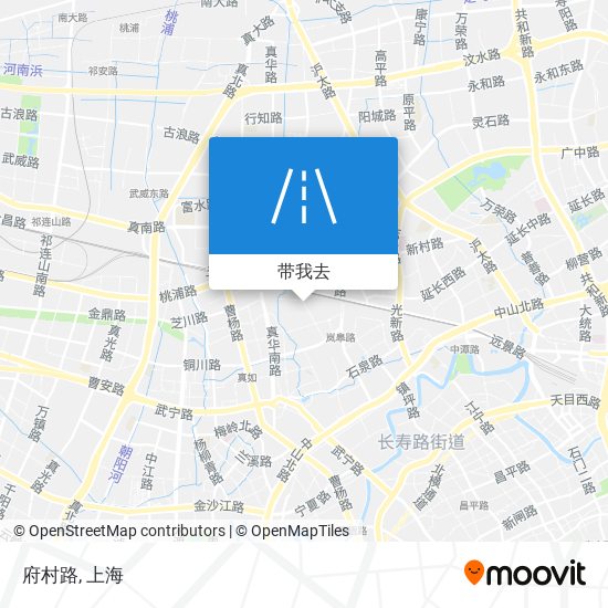 府村路地图