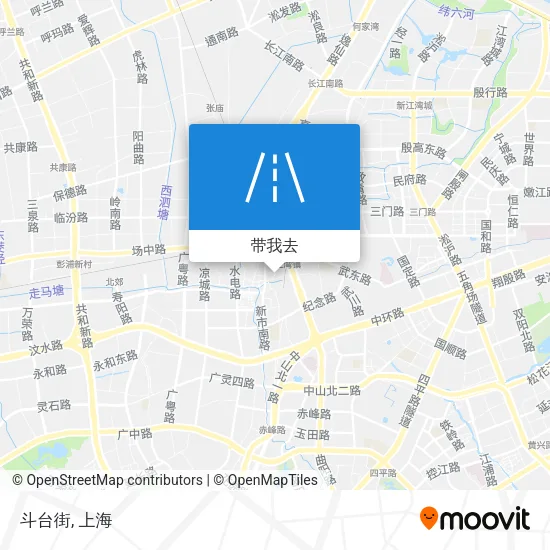斗台街地图