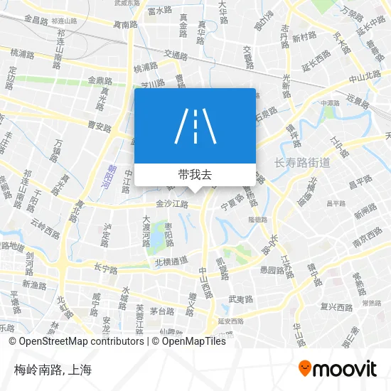 梅岭南路地图