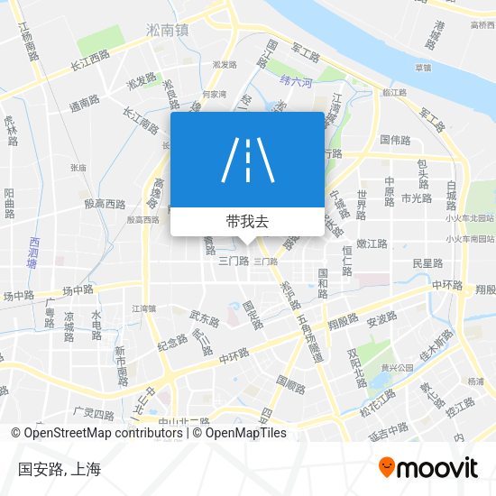 国安路地图