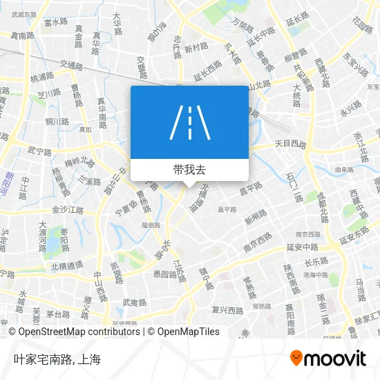 叶家宅南路地图