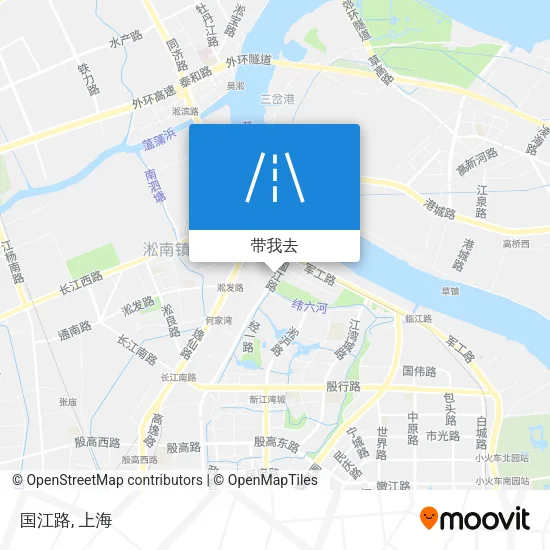 国江路地图