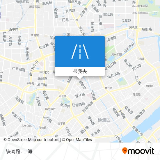 铁岭路地图