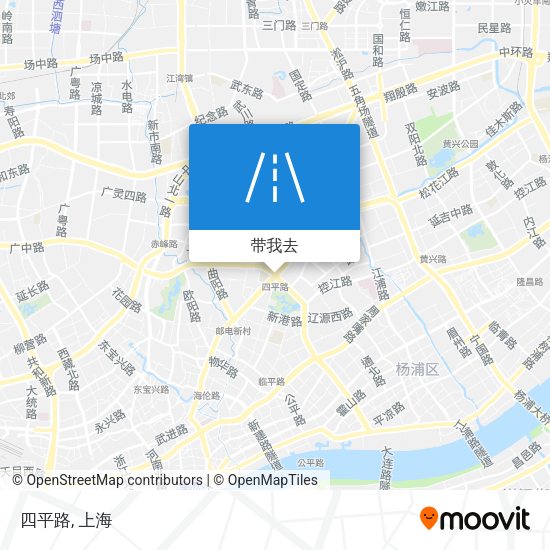 四平路地图
