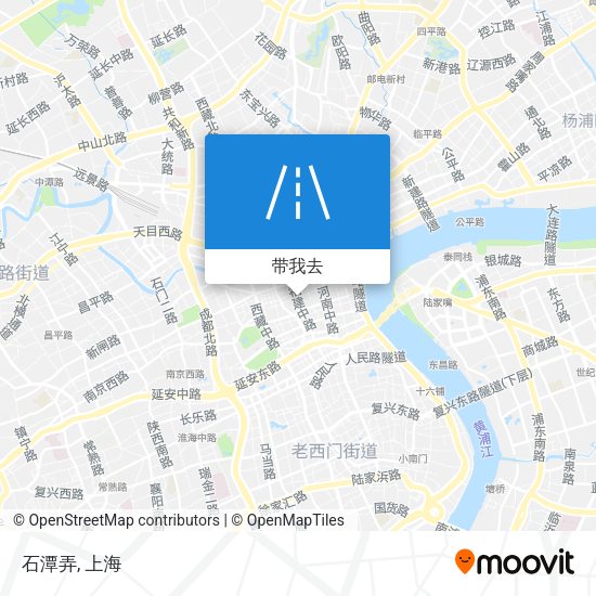 石潭弄地图