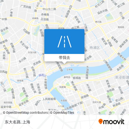 东大名路地图