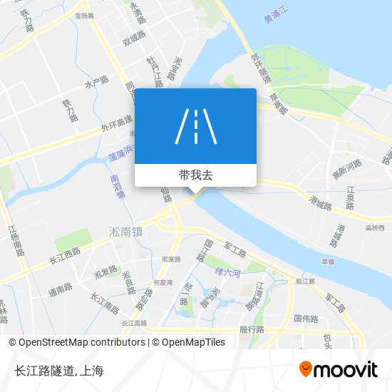 长江路隧道地图